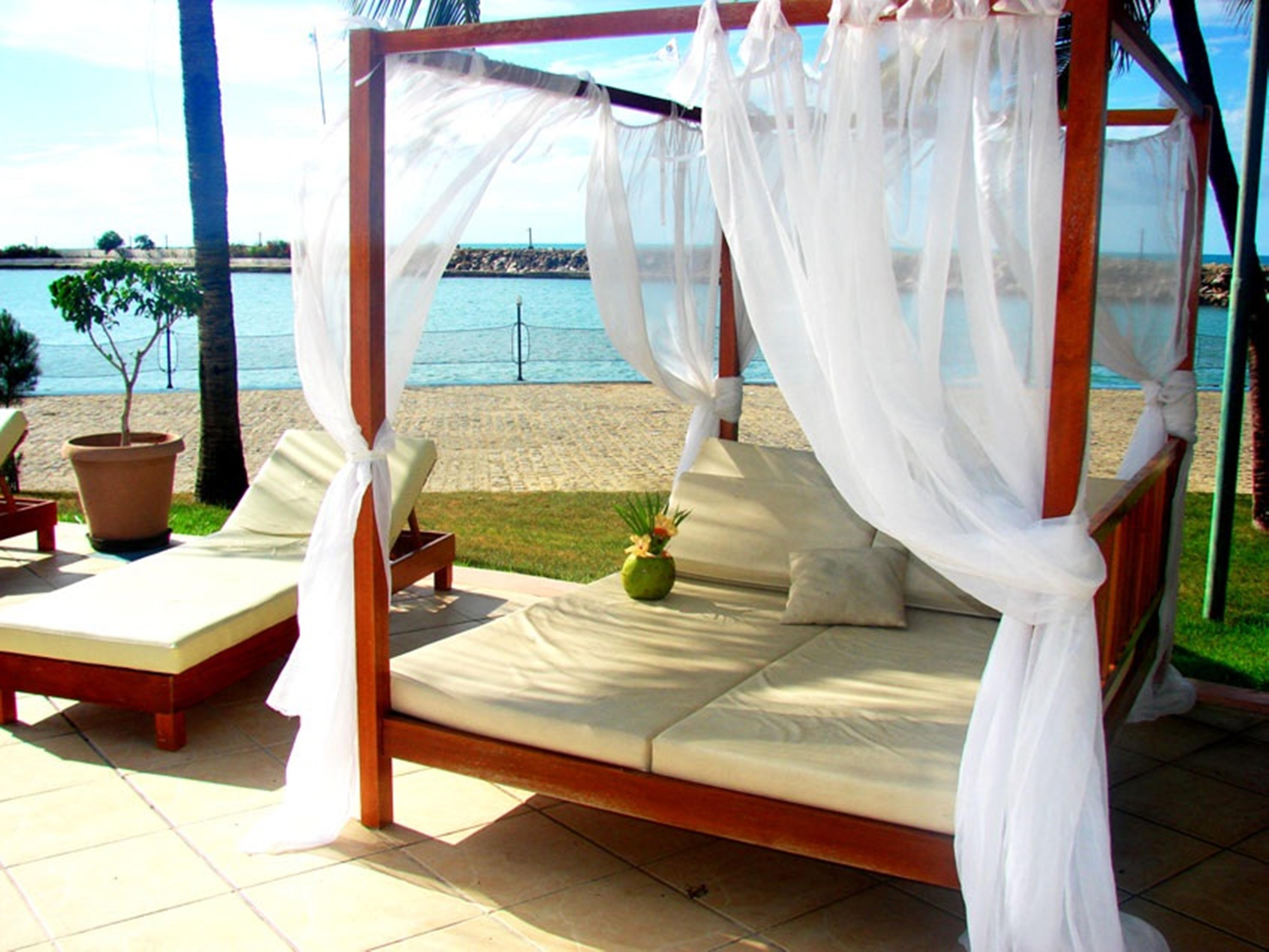Marina Park Hotel 福塔雷萨 外观 照片 A daybed