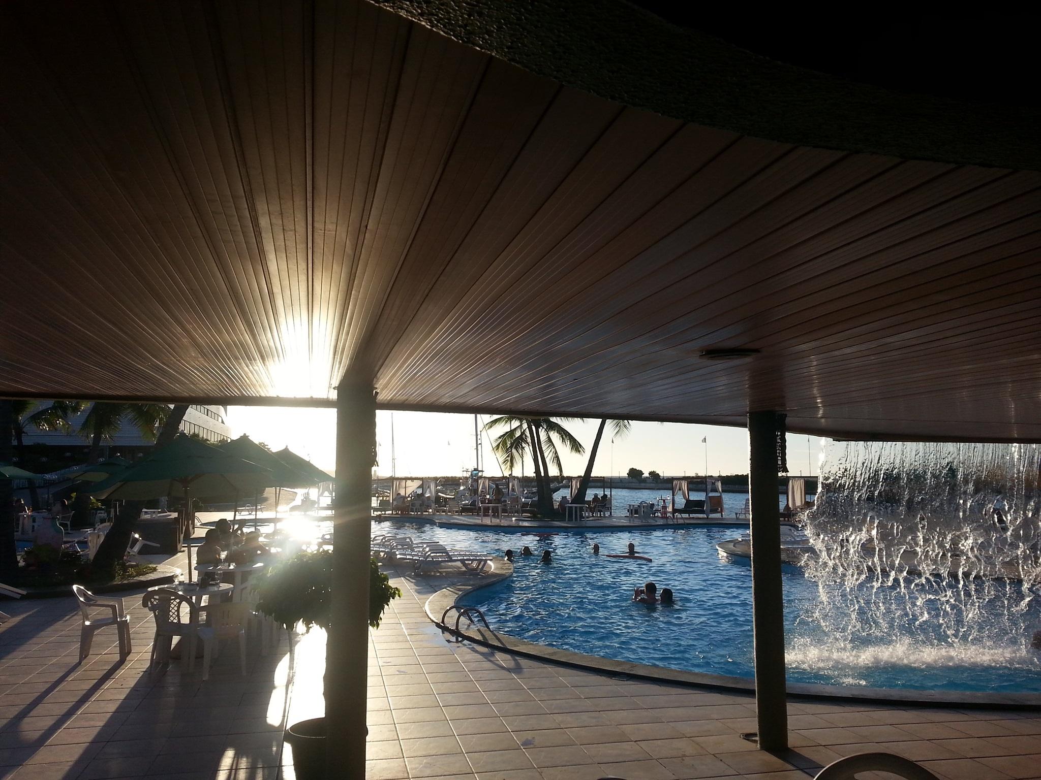 Marina Park Hotel 福塔雷萨 外观 照片 The swimming pool at the hotel