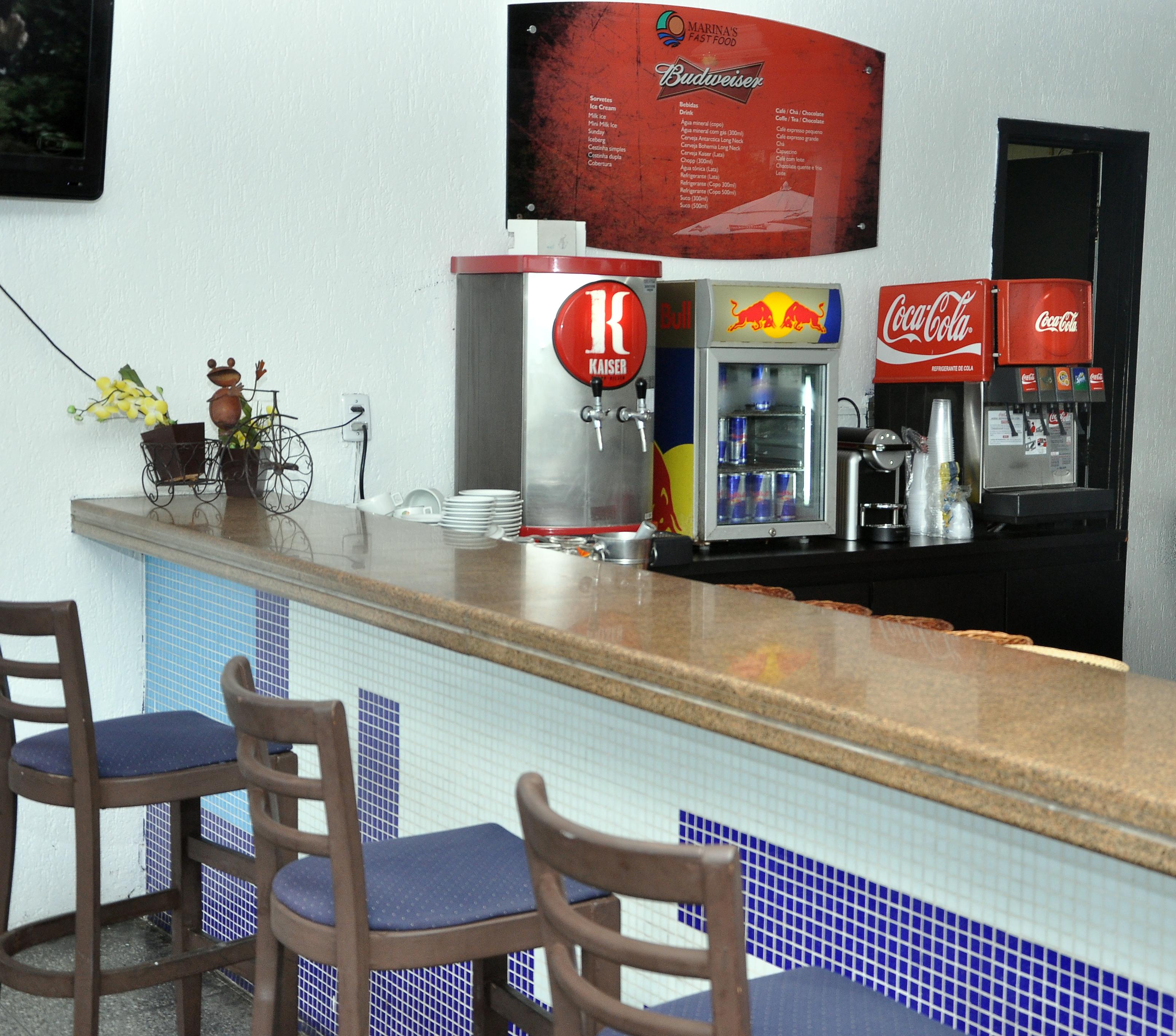 Marina Park Hotel 福塔雷萨 外观 照片 A 3D rendering of a bar